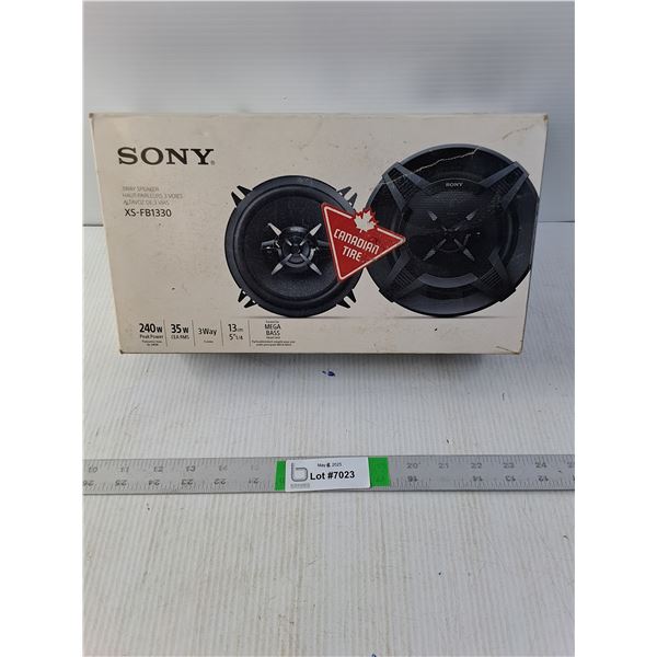 Sony 240 W 3 Way Car Speakers