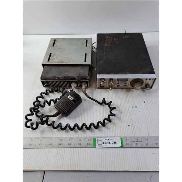 WR Vehicle Radio and a CB 145 CB Radio