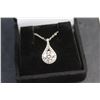 Image 2 : ^1.00 CT Moissanite VVS D Color Stone 925 Silver Pendant Necklace