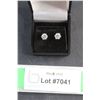 Image 1 : ^2.00 CT TW Moissanite VVS D Color Stones Set in 6 Claw Filagree 925 Silver Earrings
