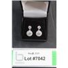 Image 1 : ^2.00 CT TW GRA Certified Moissanite VVS D Color Stones 925 Silver Earrings