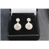 Image 2 : ^2.00 CT TW GRA Certified Moissanite VVS D Color Stones 925 Silver Earrings