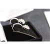 Image 3 : ^1.00 CT TW GRA Certified Moissanite VVS D Color Stones 925 Silver Earrings