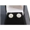 Image 2 : ^2.00 CT TW GRA Certified Moissanite VVS D Color Stones 925 Silver Earrings