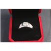 Image 2 : ^1.00 CT GRA Certified Moissanite VVS D Color 925 Silver Ring