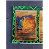 Image 2 : (3) Charizard Pokémon Trading Cards with Pokémon Card Case - Authenticity Not Guaranteed