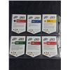 Image 2 : (6) Assorted NHL Team Banner Trading Cards - Authenticity Not Guaranteed
