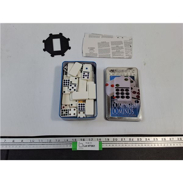 Double Nine Colour Dot Dominoes - As Is