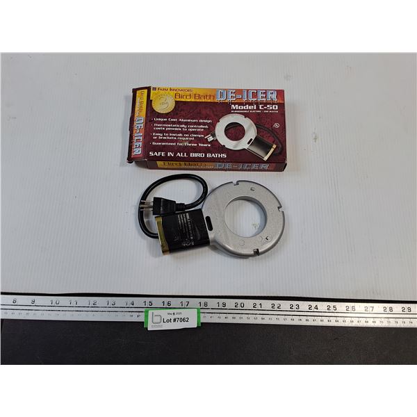 Bird Bath De-Icer - Model C-50