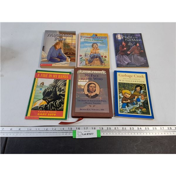 (6) Books - Dear America, Garbage Creek