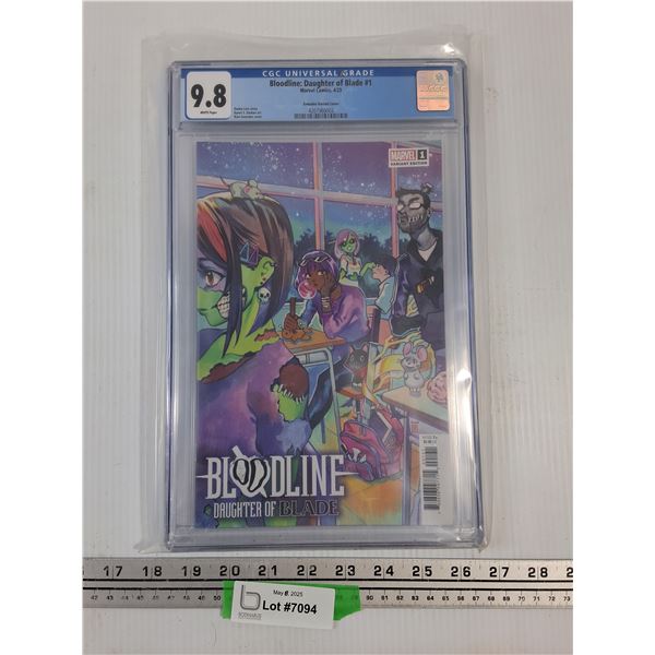 Graded Marvel Bloodline: Daughter of Blade #1 Comic