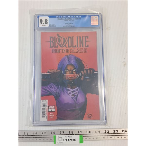 Graded Marvel Bloodline: Daughter of Blade #1 Comic