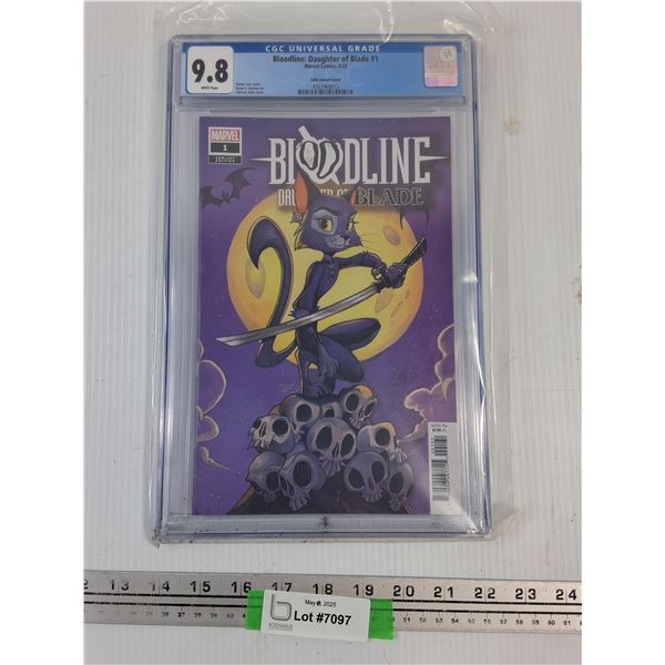 Graded Marvel Bloodline: Daughter of the Blade #1 Comic