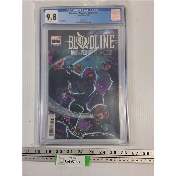 Graded Marvel Bloodline: Daughter of the Blade #1 Comic