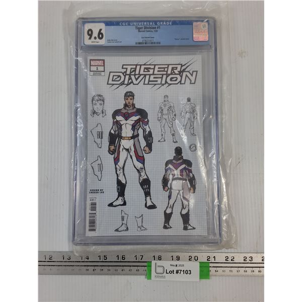 Graded Tiger Division #1 Comic