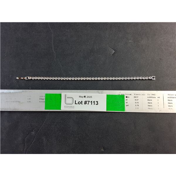 Silver Bracelet - Authenticity Not Guaranteed