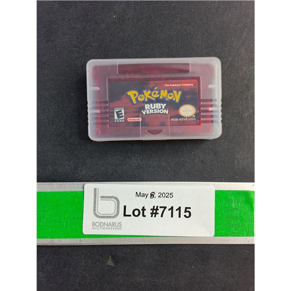 Pokémon Ruby Version Game Cartridge-CANNOT GUARANTEE AUTHENTICITY