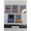 Image 1 : (5) Pokemon Cards - Cannot Guarantee Authenticity