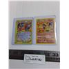 Image 1 : (2) Charizard Pokemon Cards - Cannot Guarantee Authenticity