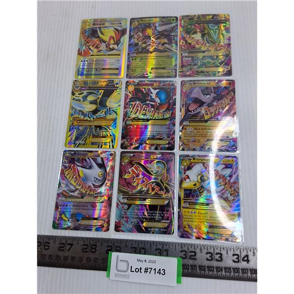 (9) Pokemon Cards - Cannot Guarantee Authenticity