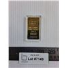 Image 1 : Credit Suisse One Ounce Replica Gold Ingot - Cannot Guarantee Authenticity