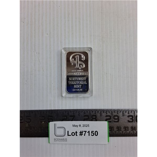 NWT Mint Replica Silver Ingot - Cannot Guarantee Authenticity