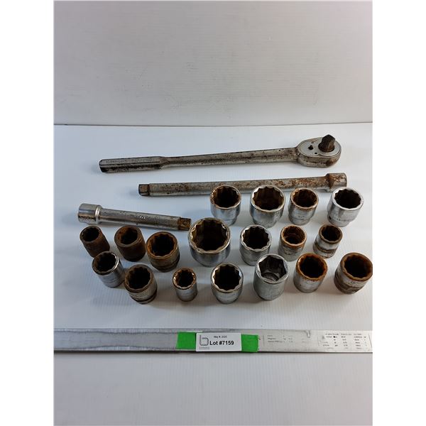 Ratchet Wrench and Sockets