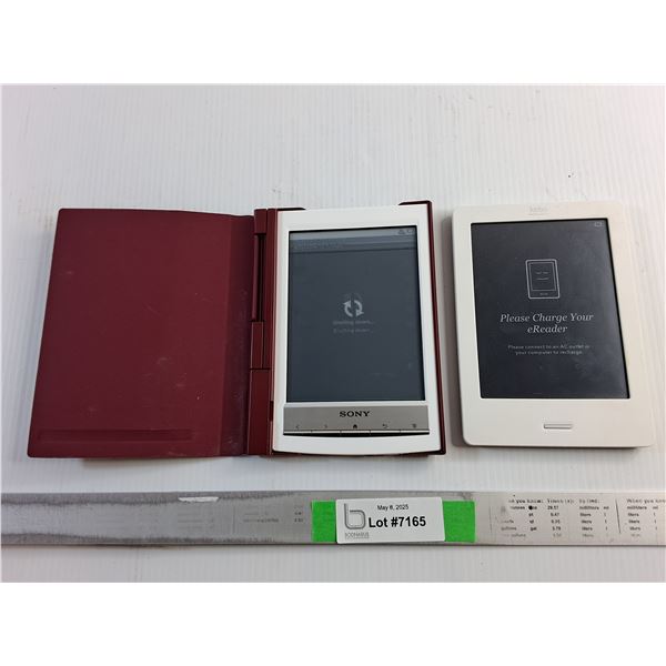 Sony and Kobo E Books - As Is