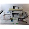 Image 1 : HP Photosmart Printer-No Cord, Untested, (3) Ink Cartridges