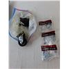 Image 2 : (4) 2.5" Tall Castors, Register Cover, (3) 2.5" Hasps, Misc.