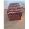 Image 3 : *Faux Leather Ottoman15" Tall x 30" Long x 18" Wide, Cannot Ship