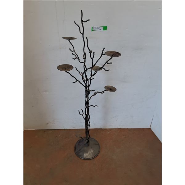 *Metal Candle Holder 40" Tall, Cannot Ship