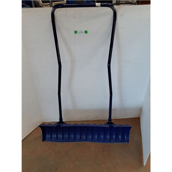 *Plastic Snow Shovel with Metal Handle 3 Ft. Wide, 50" Tall, Cannot Ship