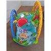 Image 2 : *Baby Mat with Stationary Mobile & Swinging Chair, Powers On-Cannot Ship
