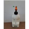 Image 1 : **Plastic Tuff Jug Gas Canister, Cannot Ship 26" Tall x 10" Wide