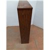 Image 2 : *Wood Bookshelf 42.5" Tall x 33.5" Long x 9.5" Wide, Cannot Ship