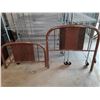 Image 3 : **Vintage Metal Single Bed Frame with Head& Footboard, Cannot Ship