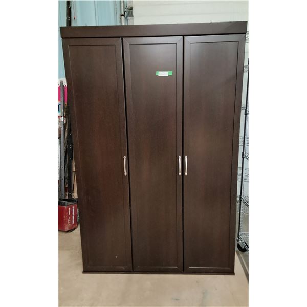 *MDF Storage Closet 6 Ft. Tall x 47" Long x 20.5" Long, Cannot Ship