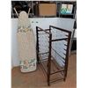 Image 1 : *Ironing Board, Vintage Folding Metal Cot Frame on Wheels, Cannot Ship