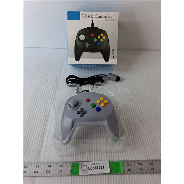 N64 Classic Gaming Controller-Untested