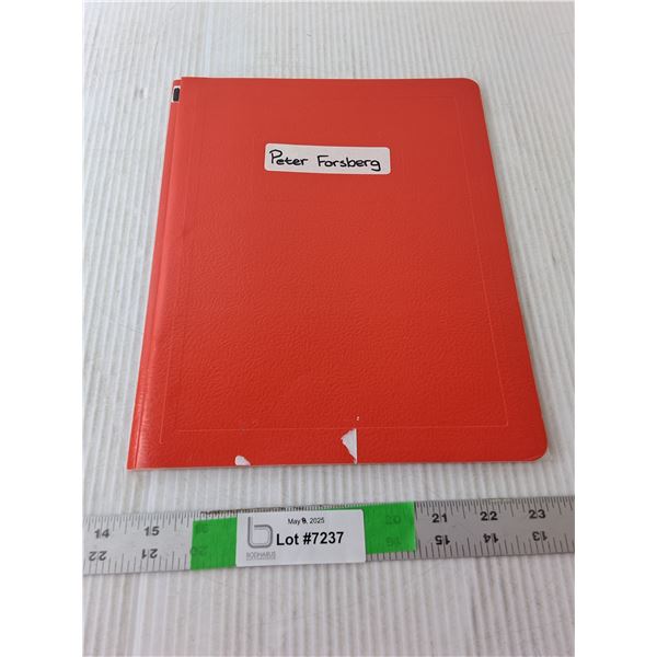 (45) Peter Forsberg Hockey Cards