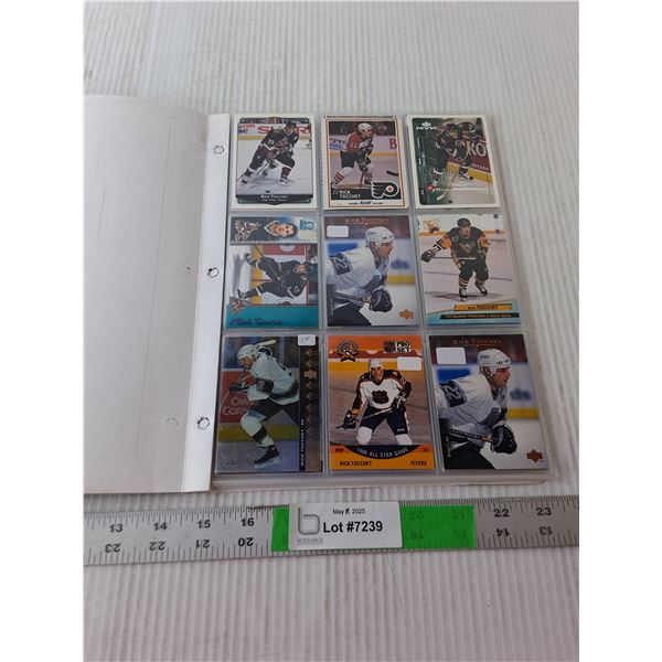 Approximately (60) Rick Tocchet Hockey Cards