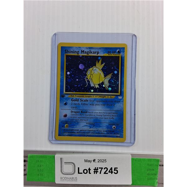 Pokémon Shining Magikarp Trading Card - Authenticity Not Guaranteed