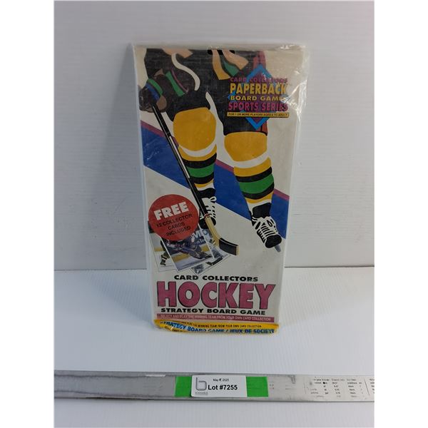 Card Collectors Paper Back Board Hockey Game - Sealed