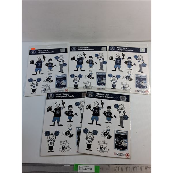 CFL Montreal Alouettes Family Decals