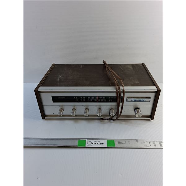 Vintage Holiday FM Stereo - Tested