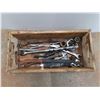 Image 2 : Wooden Crate, Wrenches, Sockets and Crowbar