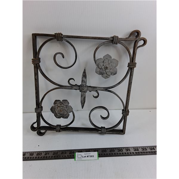 Metal Wall Art - approximately 12"x12"