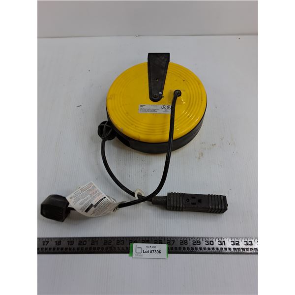 Mountable Retractable Electrical Extension Cord - untested