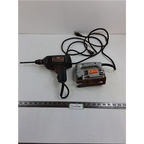 Craftsman Hand Drill, Black & Decker Jigsaw - Both Tested